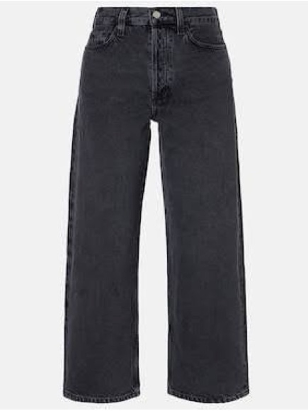 RW&CO. Black Relaxed High-Rise Wide-Leg Jeans